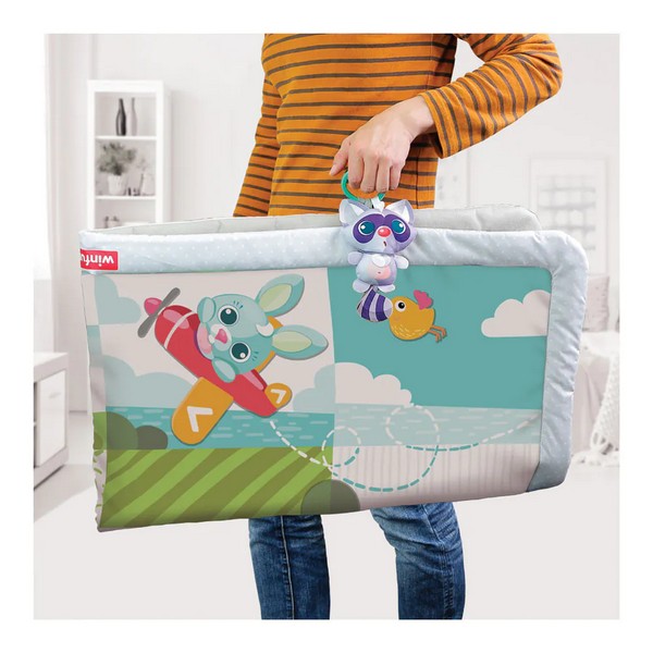 Продукт WINFUN Snuggle Pals - Бебешки игрален килим - 0 - BG Hlapeta