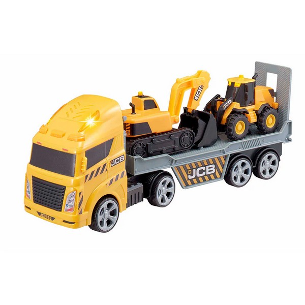 Продукт HTI TEAMSTERZ JCB - Камион с багер и фадрома със звук и светлина - 0 - BG Hlapeta