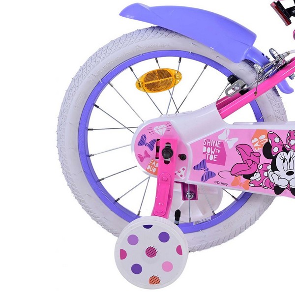 Продукт E&L Company Мини Маус FW - Детски велосипед с помощни колела, 16 инча - 0 - BG Hlapeta