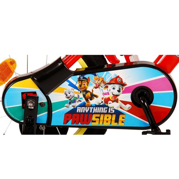 Продукт E&L Company Paw Patrol - Детски велосипед с помощни колела,14 инча - 0 - BG Hlapeta