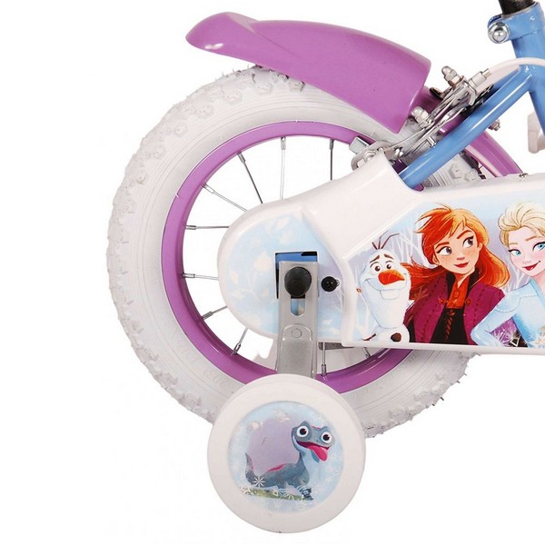 Продукт E&L Company Disney Frozen 2 - Детски велосипед с помощни колела, 12 инча - 0 - BG Hlapeta