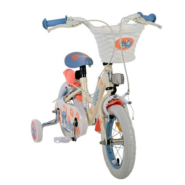 Продукт E&L Company Disney Stitch - Детски велосипед с помощни колела, 12 инча - 0 - BG Hlapeta