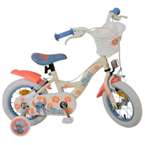 E&L Cycles Disney Stitch 12 инча - Детски велосипед с помощни колела