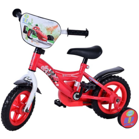 E&L Company Disney Cars - Велосипед с помощни колела, 10 инча E&L Company Disney Cars - Велосипед с помощни колела, 10 инча