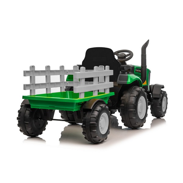 Продукт Детски Акумулаторен Трактор Rancher 12V/7Ah, с меки гуми и кожена седалка - 0 - BG Hlapeta