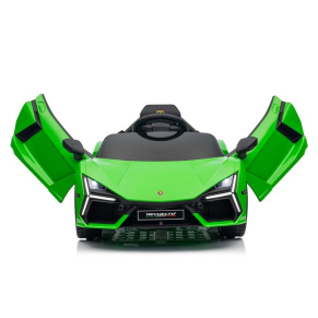 Лицензирана Акумулаторна Кола Lamborghini Revuelto 4×4 12V/7AH, с меки гуми и кожена седалка