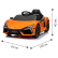 Лицензирана Акумулаторна Кола Lamborghini Revuelto 4×4 12V/7AH, с меки гуми и кожена седалка
