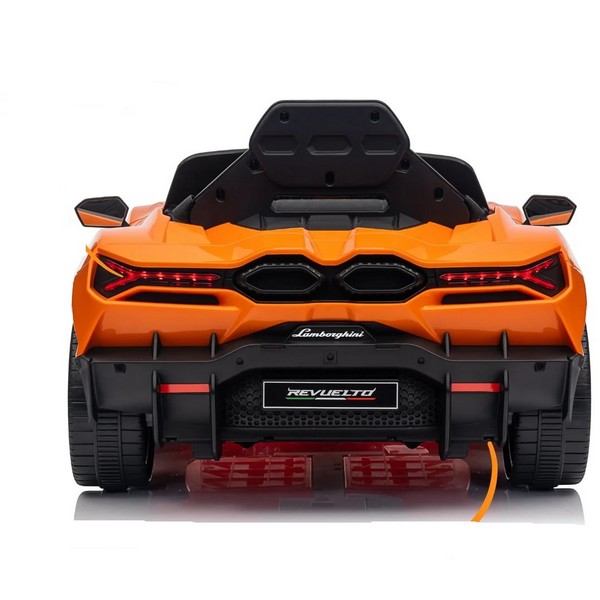 Продукт Лицензирана Акумулаторна Кола Lamborghini Revuelto 4×4 12V/7AH, с меки гуми и кожена седалка - 0 - BG Hlapeta