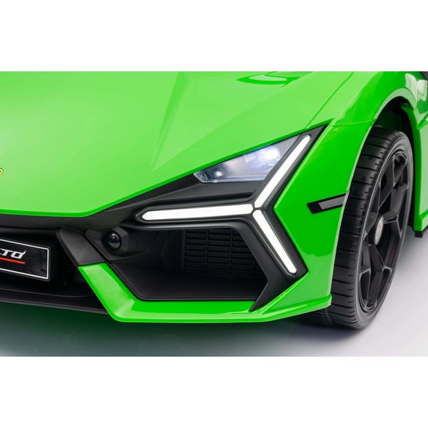 Продукт Лицензирана Акумулаторна Кола Lamborghini Revuelto 4×4 12V/7AH, с меки гуми и кожена седалка - 0 - BG Hlapeta