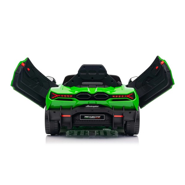 Продукт Лицензирана Акумулаторна Кола Lamborghini Revuelto 4×4 12V/7AH, с меки гуми и кожена седалка - 0 - BG Hlapeta