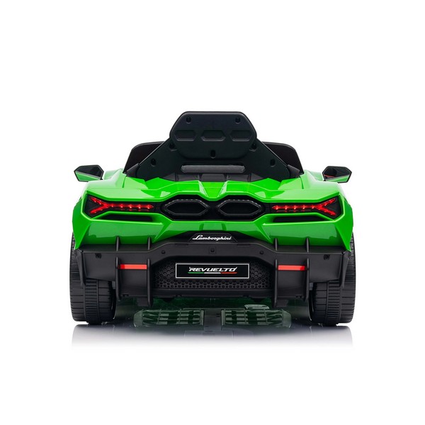 Продукт Лицензирана Акумулаторна Кола Lamborghini Revuelto 4×4 12V/7AH, с меки гуми и кожена седалка - 0 - BG Hlapeta