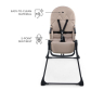 Kinderkraft BINCI - Столче за хранене Продукт Kinderkraft BINCI - Столче за хранене - 12 - BG Hlapeta