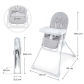 Kinderkraft BINCI - Столче за хранене Продукт Kinderkraft BINCI - Столче за хранене - 3 - BG Hlapeta
