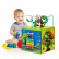 Smart baby - Дървен детски куб с активност 5 в 1 - 30х30х43 см 4