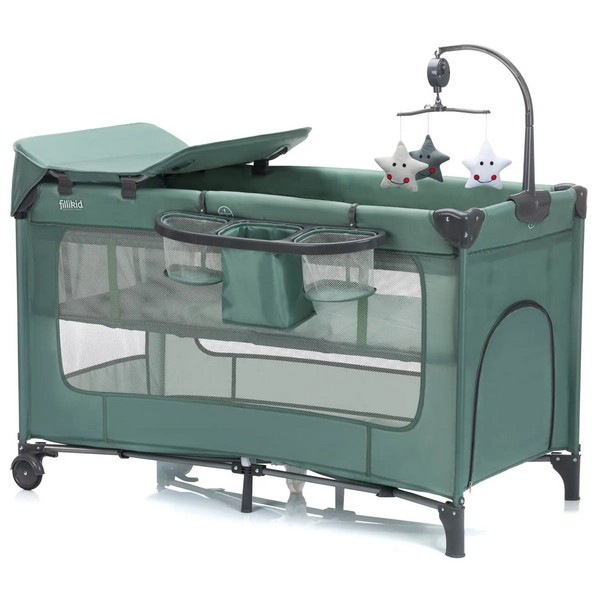 Продукт Fillikid Capri - Сгъваема кошара за сън и игра на две нива - 0 - BG Hlapeta