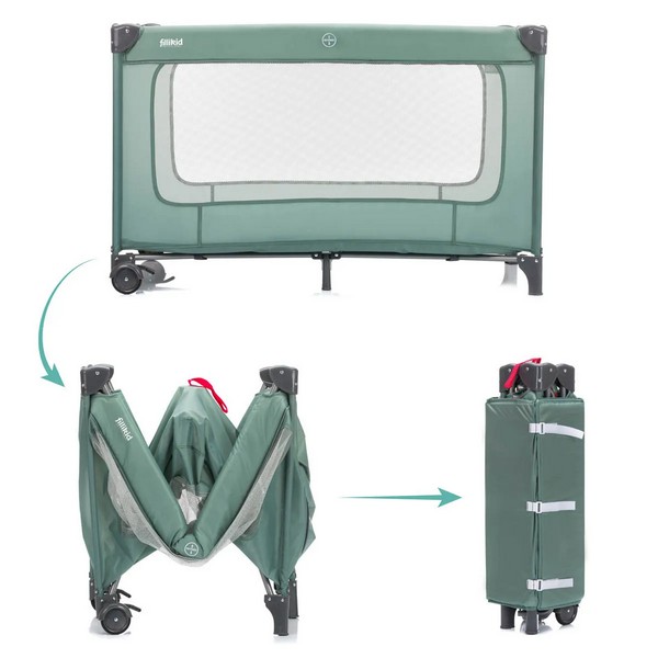 Продукт Fillikid Capri - Сгъваема кошара за сън и игра на две нива - 0 - BG Hlapeta