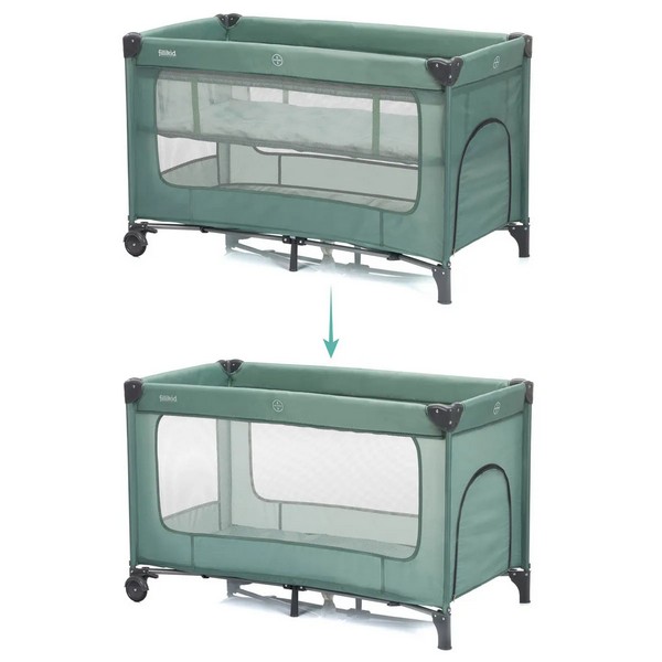 Продукт Fillikid Capri - Сгъваема кошара за сън и игра на две нива - 0 - BG Hlapeta