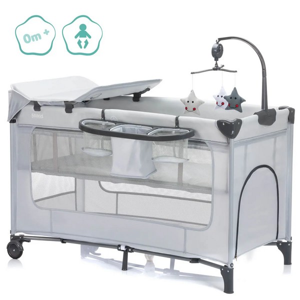 Продукт Fillikid Capri - Сгъваема кошара за сън и игра на две нива - 0 - BG Hlapeta