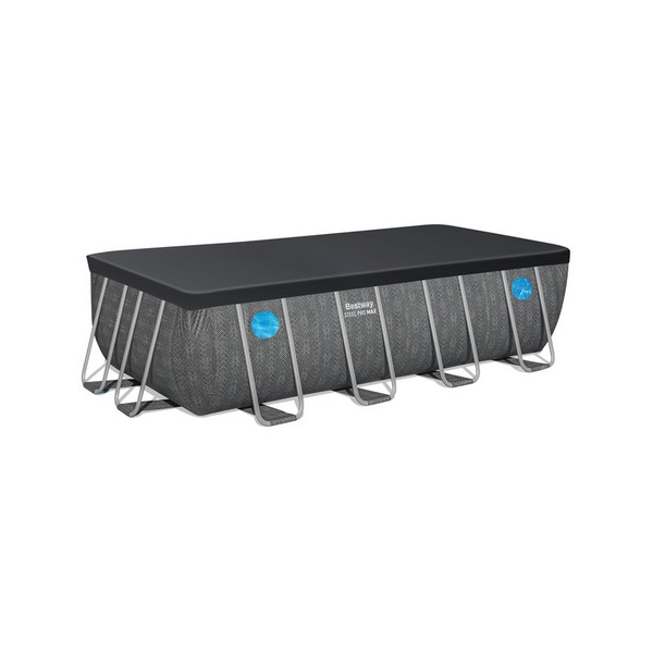 Продукт Bestway Steel Pro Max - Сглобяем басейн с тръбна конструкция правоъгълен 488х244х122см с помпа - 0 - BG Hlapeta