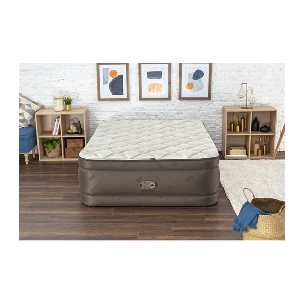 Продукт Bestway Queen size - Надуваем дюшек с топ матрак и вградена помпа 203х152х51см - 0 - BG Hlapeta