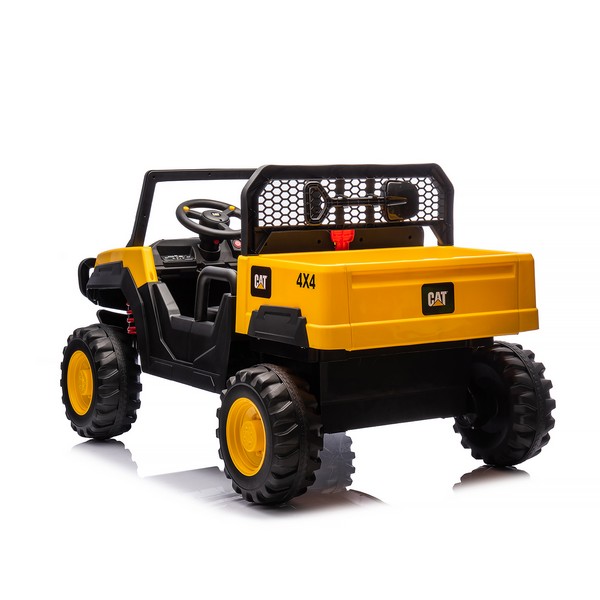 Продукт Акумулаторно бъги за 2 деца CAT UTV 10.8V с повдигащ се багажник - 0 - BG Hlapeta