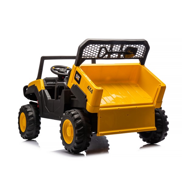 Продукт Акумулаторно бъги за 2 деца CAT UTV 10.8V с повдигащ се багажник - 0 - BG Hlapeta