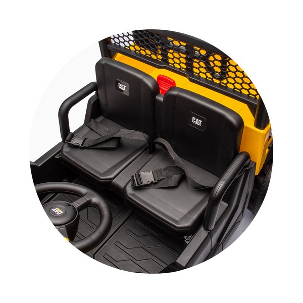 Продукт Акумулаторно бъги за 2 деца CAT UTV 10.8V с повдигащ се багажник - 0 - BG Hlapeta