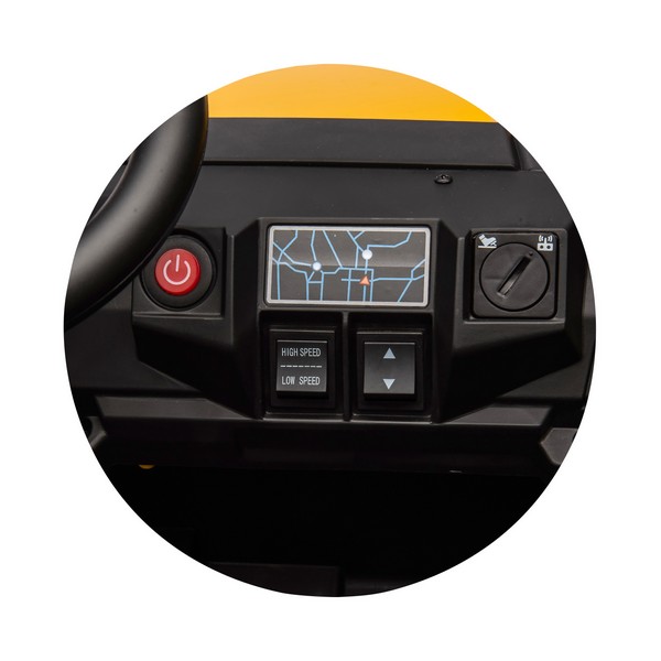 Продукт Акумулаторно бъги за 2 деца CAT UTV 10.8V с повдигащ се багажник - 0 - BG Hlapeta