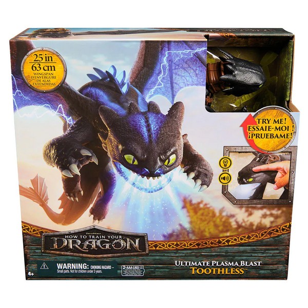 Продукт HOW TO TRAIN YOUR DRAGON - Дракон, Беззъб с плазмен дъх - 0 - BG Hlapeta