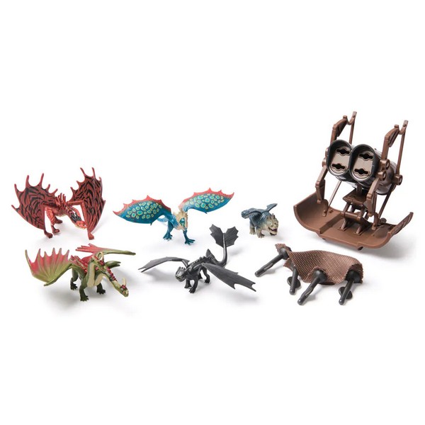 Продукт HOW TO TRAIN YOUR DRAGON - Ловец на дракони с 5 дракона - 0 - BG Hlapeta