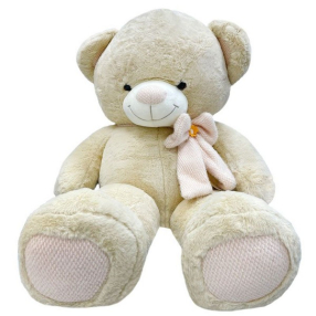 RTOYS - Голямо плюшено мече С панделка, 95 см