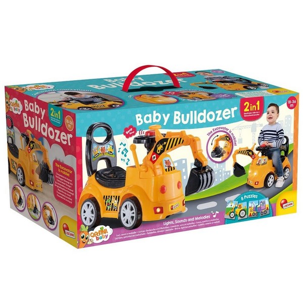 Продукт Lisciani Carotina Baby Ride On Bulldozer - Кола за бутане - 0 - BG Hlapeta