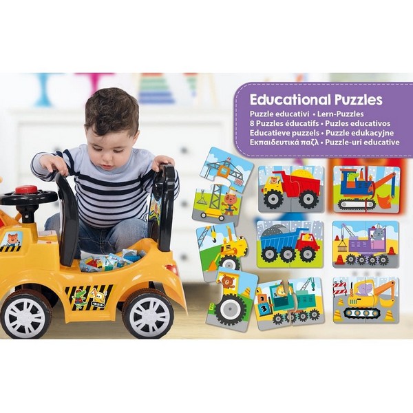 Продукт Lisciani Carotina Baby Ride On Bulldozer - Кола за бутане - 0 - BG Hlapeta