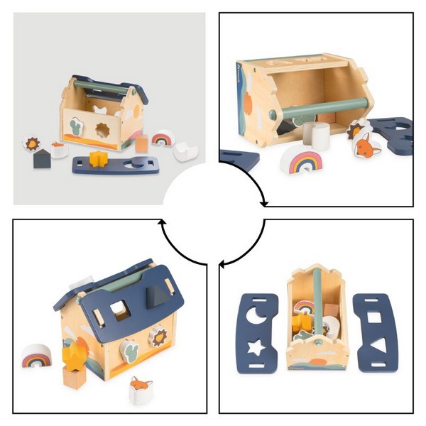 Продукт Hauck Sort N Build, Къща - Дървен сортер - 0 - BG Hlapeta
