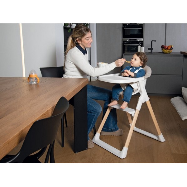 Продукт Foppapedretti Kidsmenu - Дървен стол за хранене - 0 - BG Hlapeta