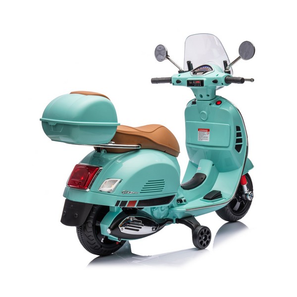 Продукт Акумулаторен мотор Vespa GTS Super 7.2V с кожена седалка - 0 - BG Hlapeta