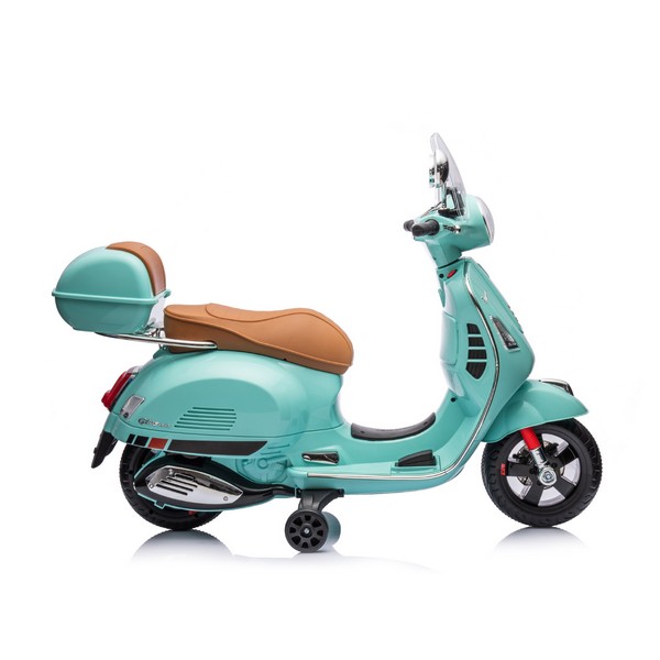 Продукт Акумулаторен мотор Vespa GTS Super 7.2V с кожена седалка - 0 - BG Hlapeta
