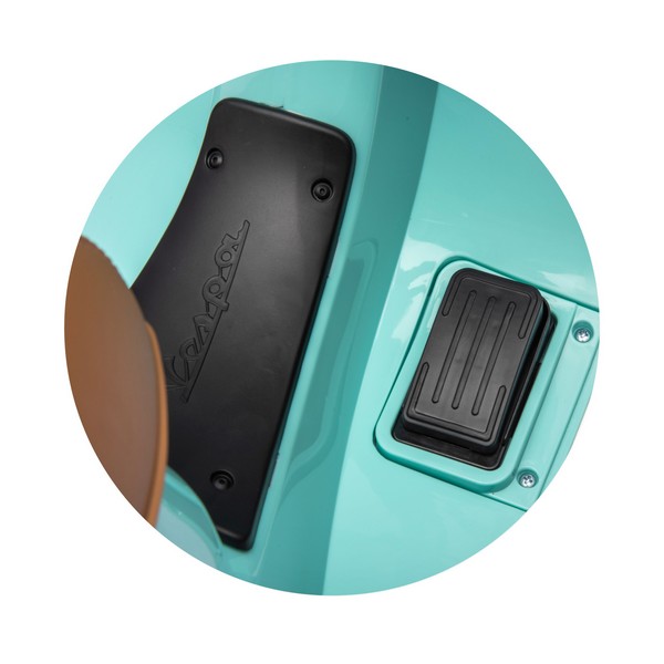 Продукт Акумулаторен мотор Vespa GTS Super 7.2V с кожена седалка - 0 - BG Hlapeta