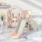 Feelkids - Детски комплект за игра 2 в 1 Замък, пързалка и люлка Продукт Feelkids - Детски комплект за игра 2 в 1 Замък, пързалка и люлка - 3 - BG Hlapeta