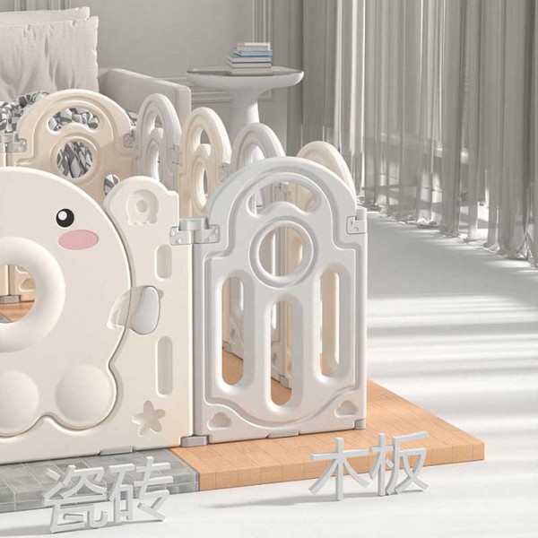 Продукт Feelkids Октопод - Бебешка ограда с баскетболен кош и табло с активности - 0 - BG Hlapeta