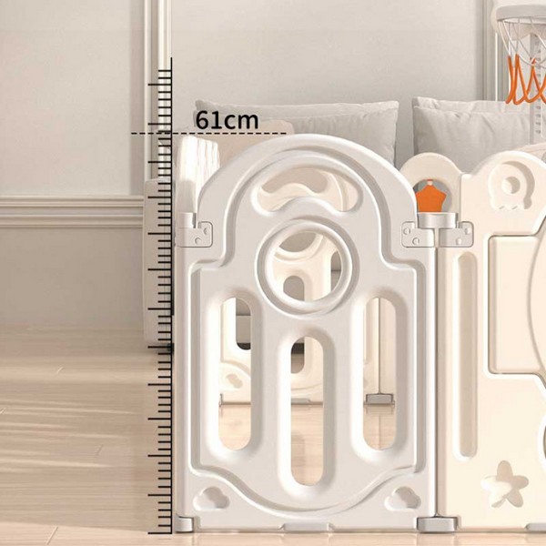 Продукт Feelkids Октопод - Бебешка ограда с баскетболен кош и табло с активности - 0 - BG Hlapeta