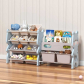 Feelkids Мече - Комбиниран пластмасов скрин за съхранение на играчки и книги Продукт Feelkids Мече - Комбиниран пластмасов скрин за съхранение на играчки и книги - 2 - BG Hlapeta