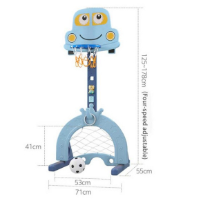 Feelkids - Интерактивен баскетболен кош 6 в 1