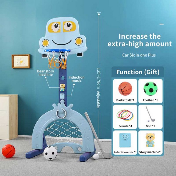 Продукт Feelkids - Интерактивен баскетболен кош 6 в 1 - 0 - BG Hlapeta