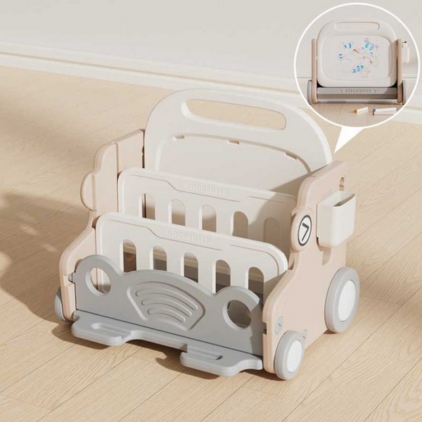 Продукт Feelkids Кола - Детски подвижен органайзер с дъска за рисуване - 0 - BG Hlapeta