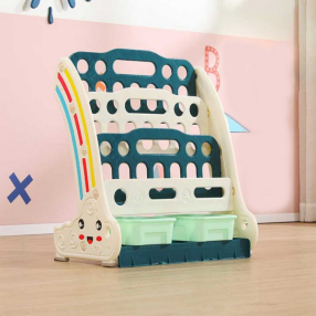 Feelkids - Комбинирана детска етажерка за книги и играчки
