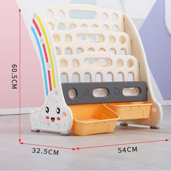 Продукт Feelkids - Комбинирана детска етажерка за книги и играчки - 0 - BG Hlapeta