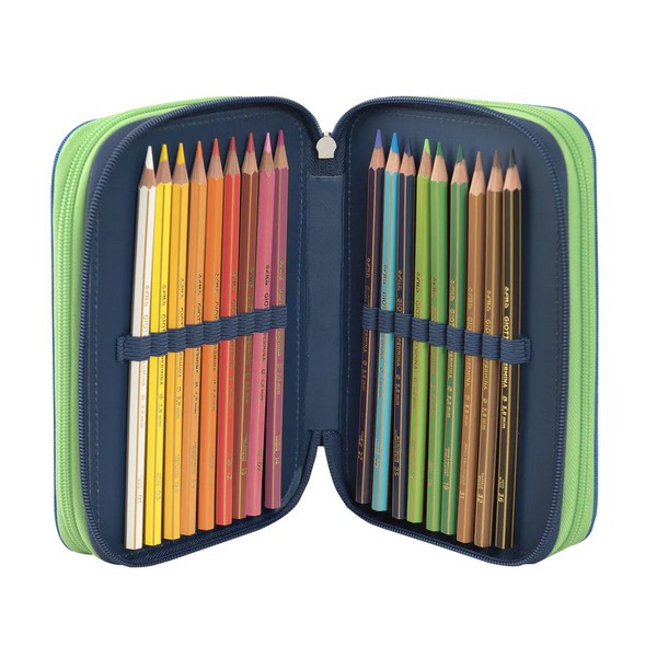 Продукт Minecraft Creeper Anatomy Neon - Ученически несесер със съдържание - 0 - BG Hlapeta