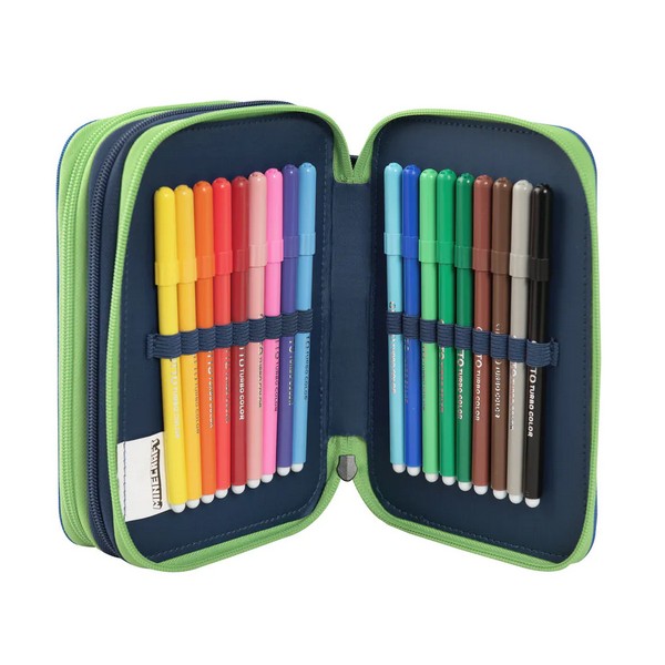 Продукт Minecraft Creeper Anatomy Neon - Ученически несесер със съдържание - 0 - BG Hlapeta