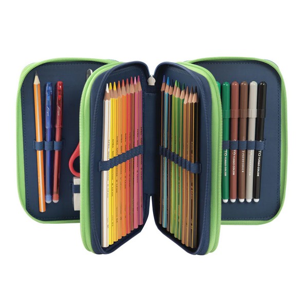 Продукт Minecraft Creeper Anatomy Neon - Ученически несесер със съдържание - 0 - BG Hlapeta